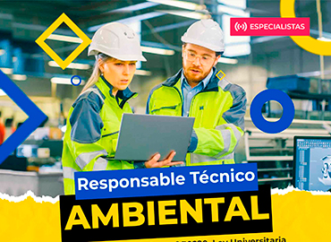 Responsable Técnico Ingeniero Sanitario Ambiental Industrial con Especialidad en Manejo y Gestion de Residuos Sólidos 